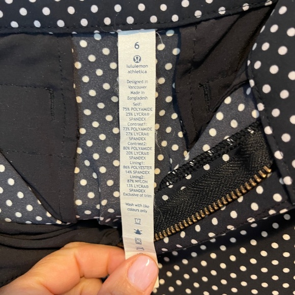 Lululemon Departure Pants Biggy Dot Size 6 - Picture 5 of 6